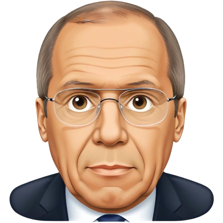 Sergey Lavrov
Minister of Foreign Affairs of the Russian Federation photorealistic emoji