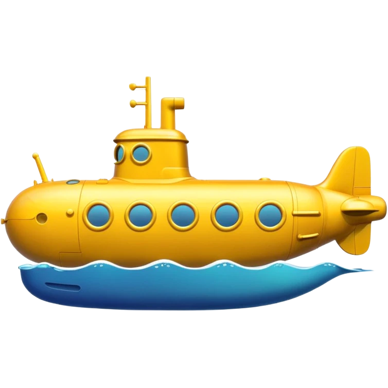 Yellow submarine emoji