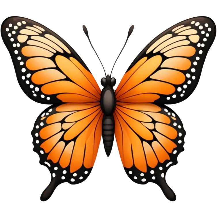 Behavior butterfly ￼ emoji