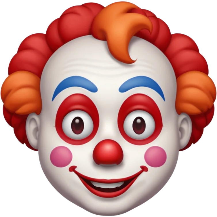 🤡 with different emotions emoji