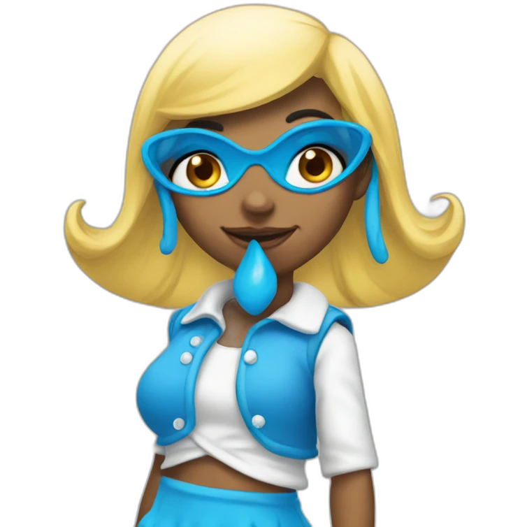 smurfette emoji