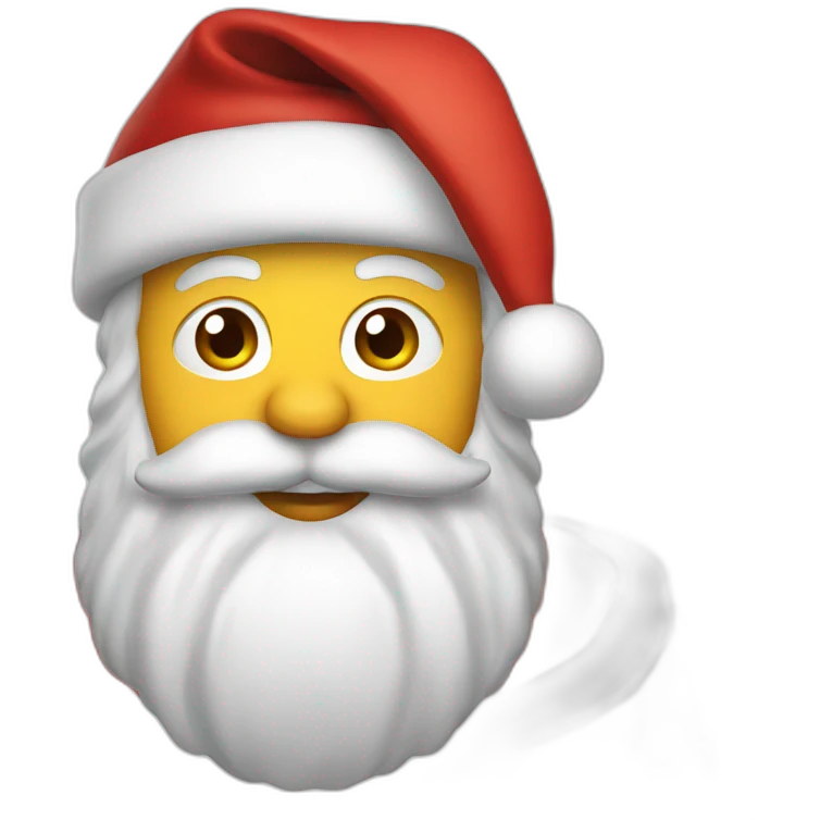 Santa emoji