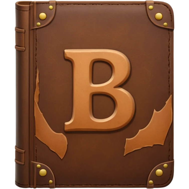 a book with "B1" on its cover emoji
