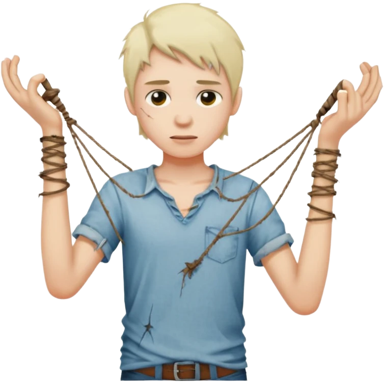 string arm  emoji