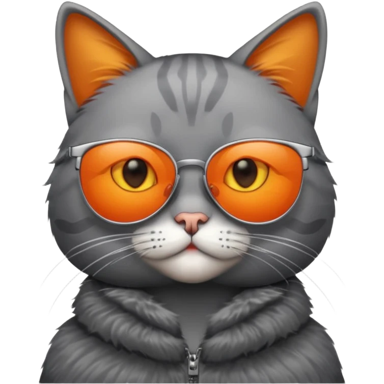 Cat wearing sunglasses emoji