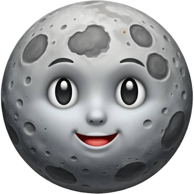 realistic moon  emoji