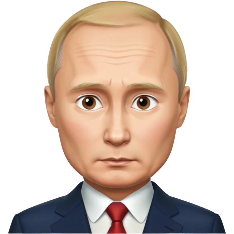 Путин смотрит вперед emoji