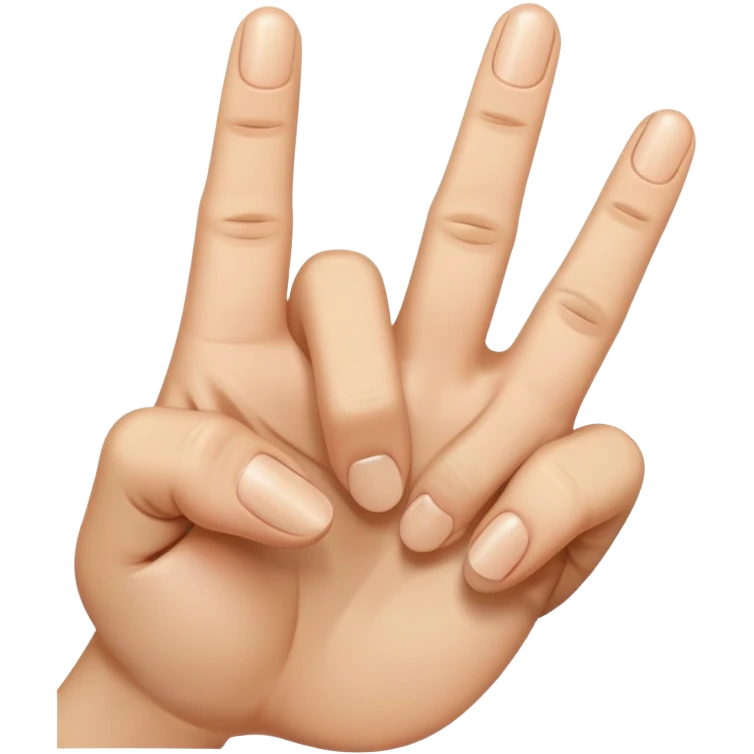 Middle finger with crying face that is angry emoji