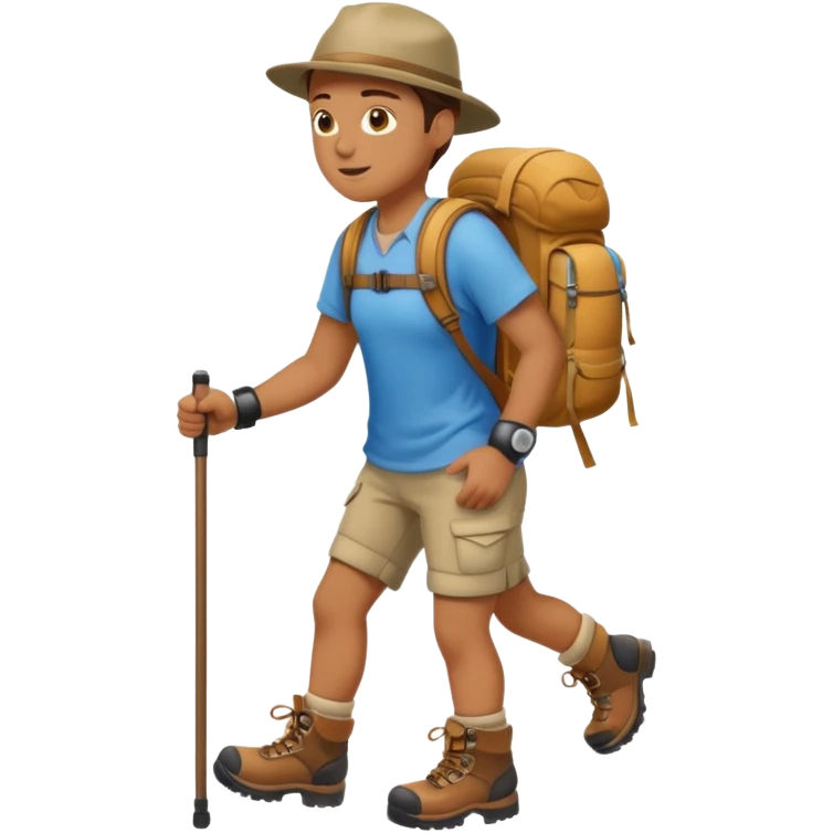 Hiking emoji