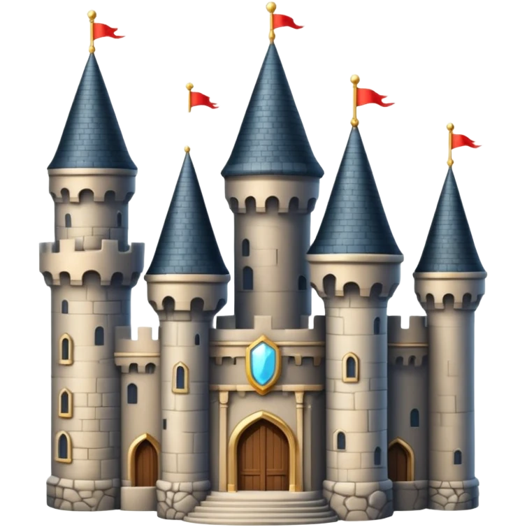 luxurious castle emoji