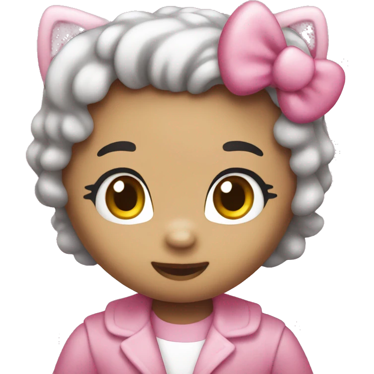 Hello kitty emoji