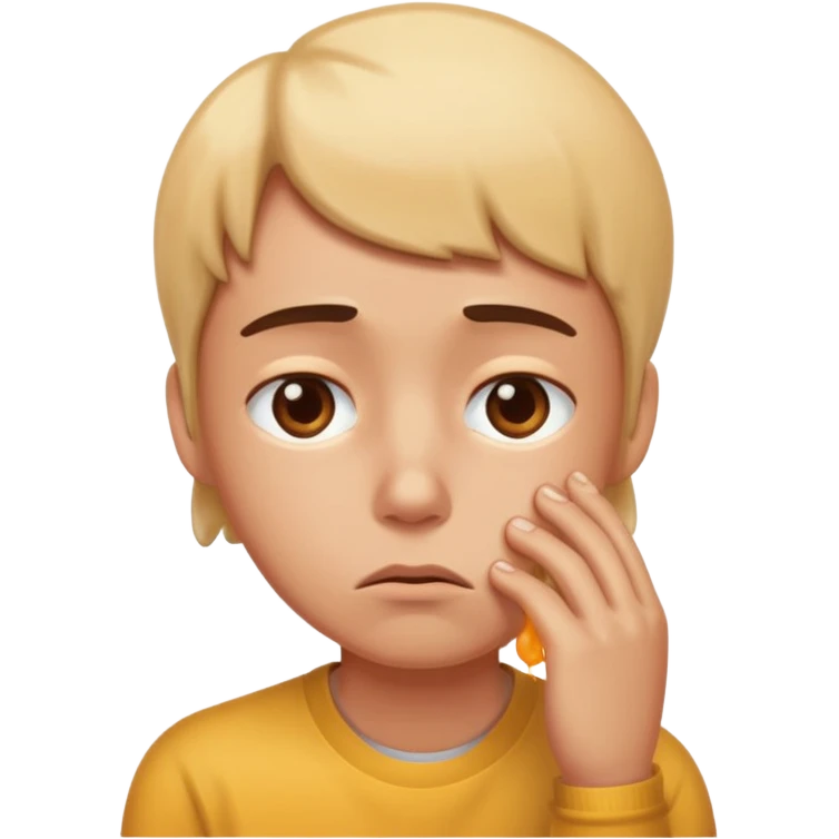 blud thinks about melting  emoji