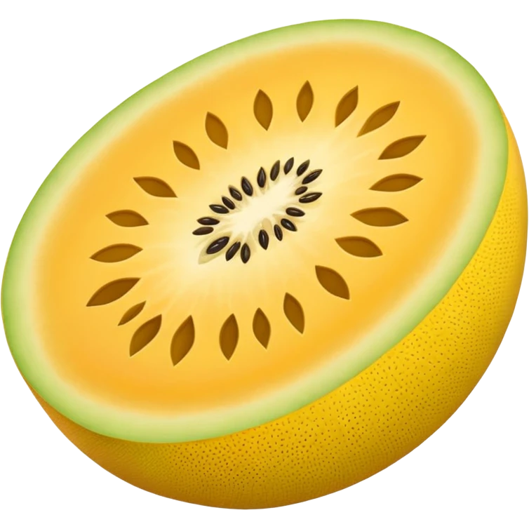 yellow melon emoji
