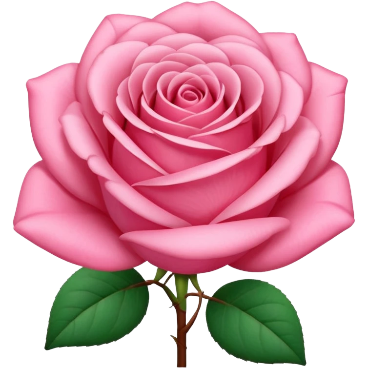 Um buque rosa emoji