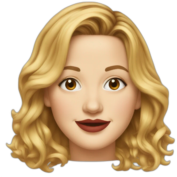 drew barrymore emoji