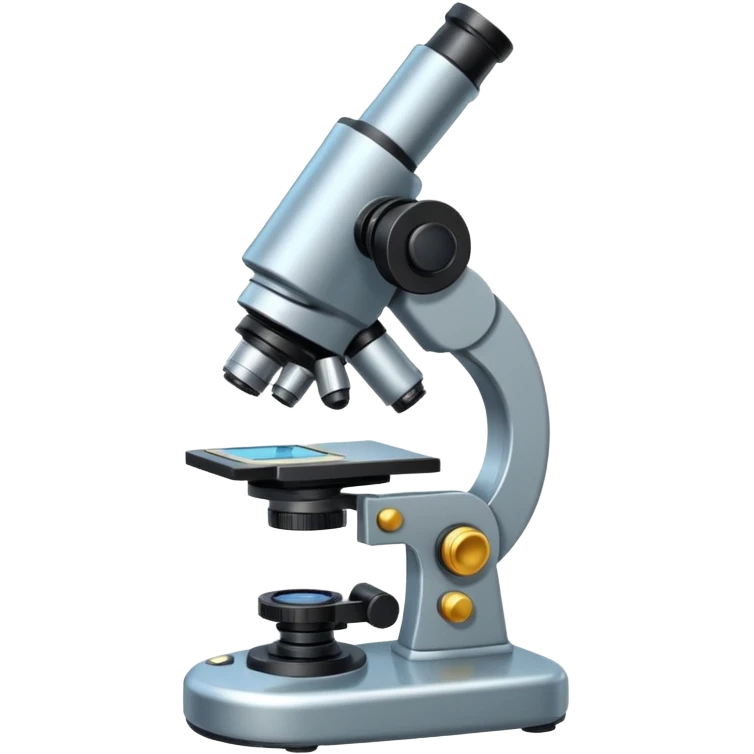 The microscope emoji