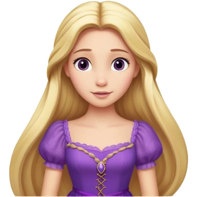 Rapunzel Disney emoji
