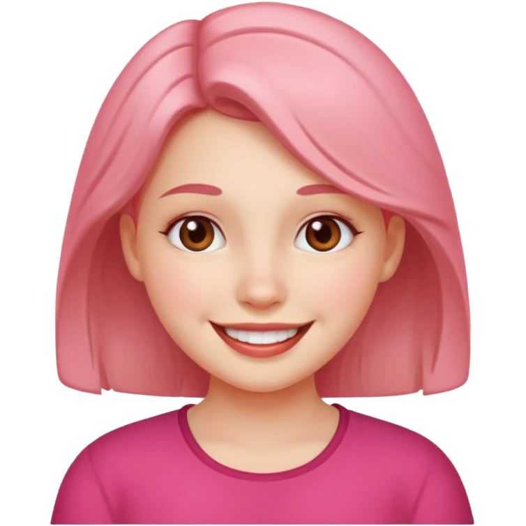 Girly girl emoji