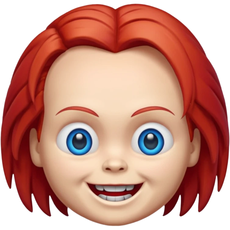 Un emojin de chuky emoji