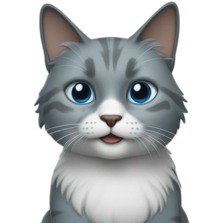 smurf cat emoji