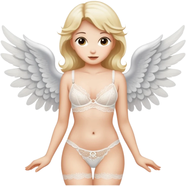 Ангел в нижнем белье emoji