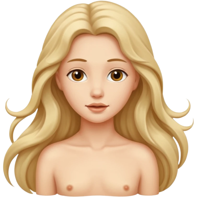 Nude girl emoji