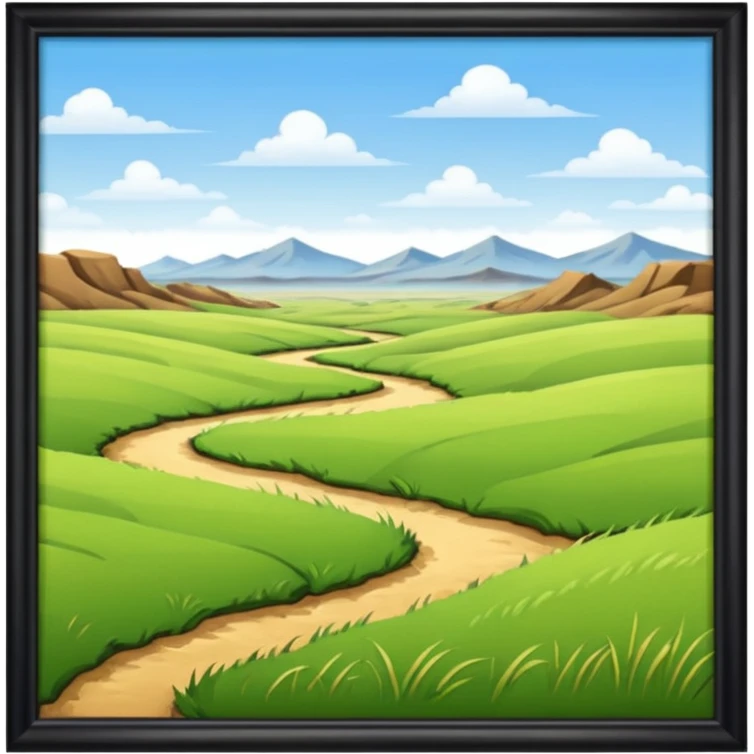 Plains,Flats emoji