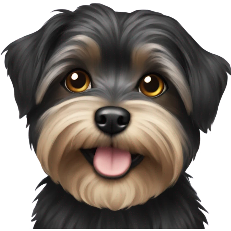 black morkie emoji