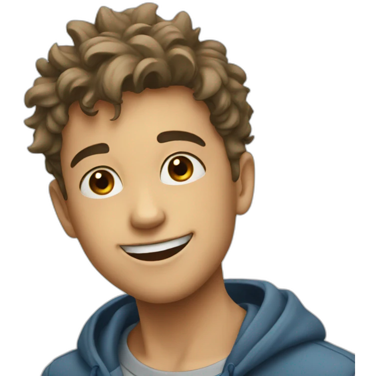 Boy happy emoji