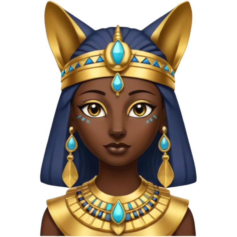 Bastet from Egyptian Gods emoji