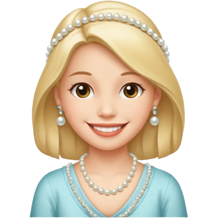 Pearl String Girl emoji