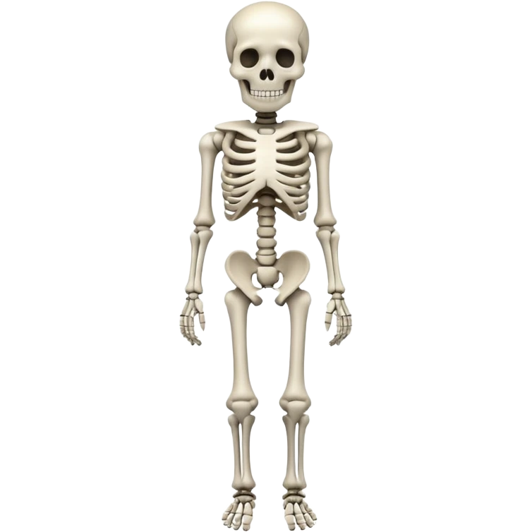 Skeleten emoji