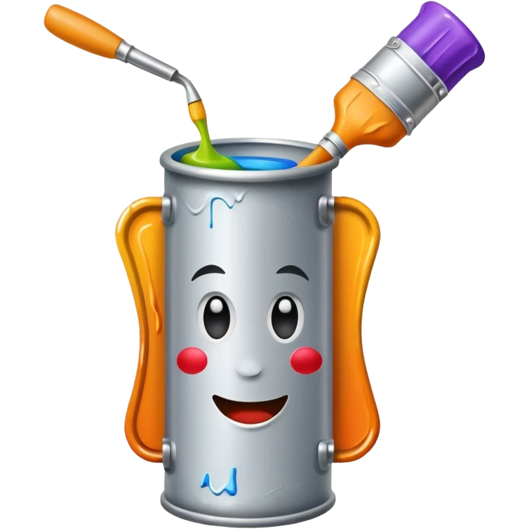 paint tube emoji