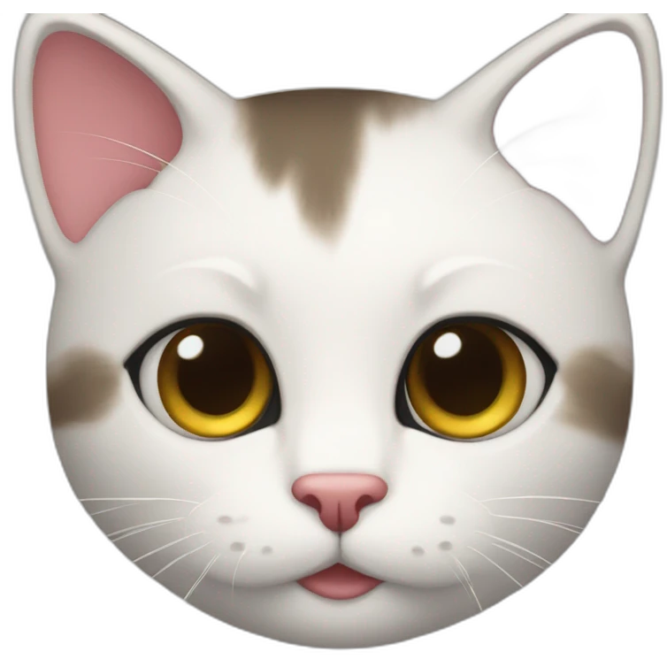 Hello kittie emoji