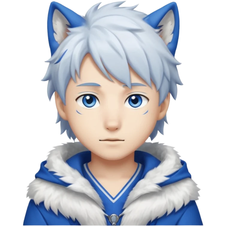 Wolf Anime Boy emoji