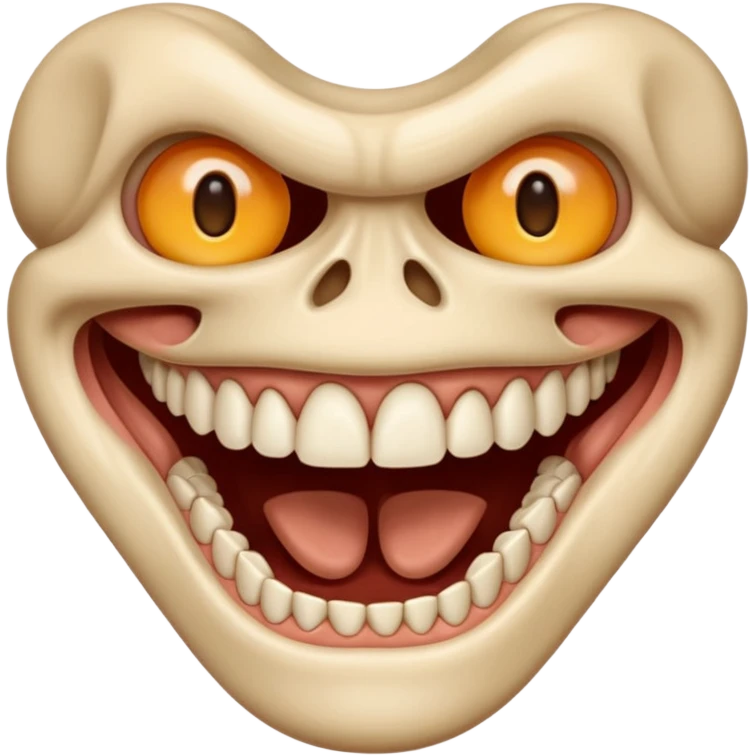 jaw emoji