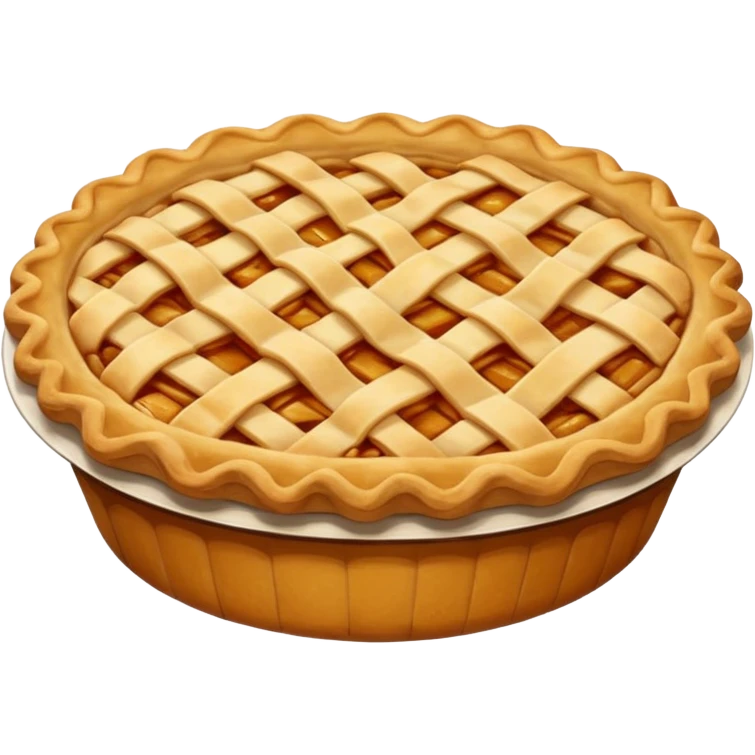 Apple pie emoji