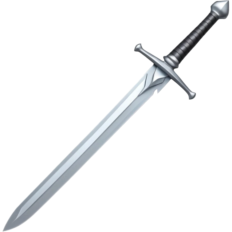 white sword emoji