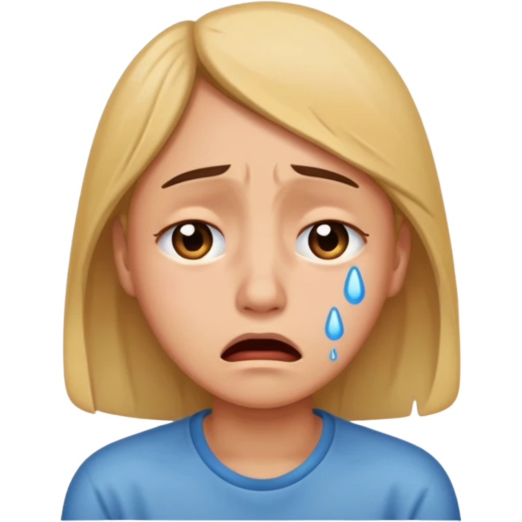 WHYYYYYYY (cry) emoji