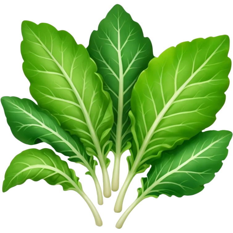 different salad leaves  emoji