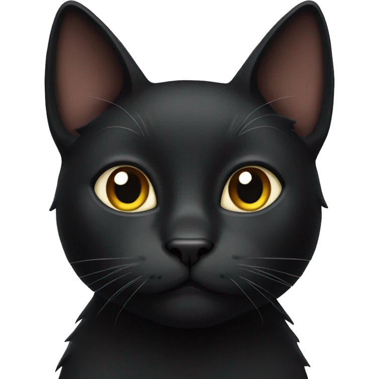 Black cat emoji
