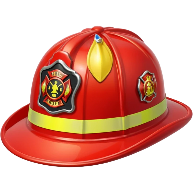 firefighter's hat emoji
