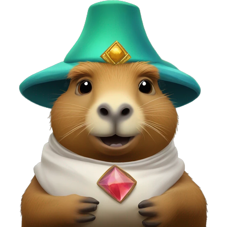 capybara fortune teller emoji