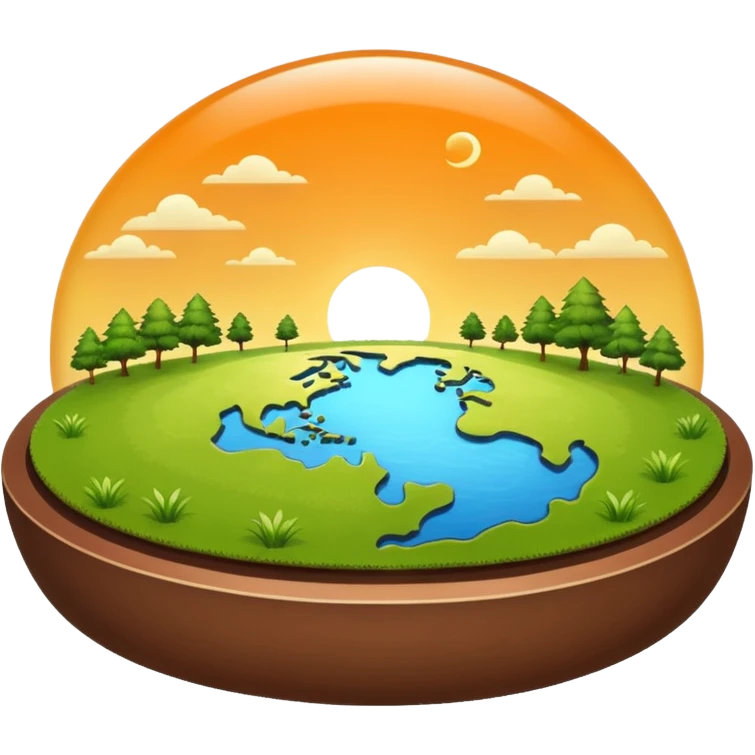 flat earth emoji