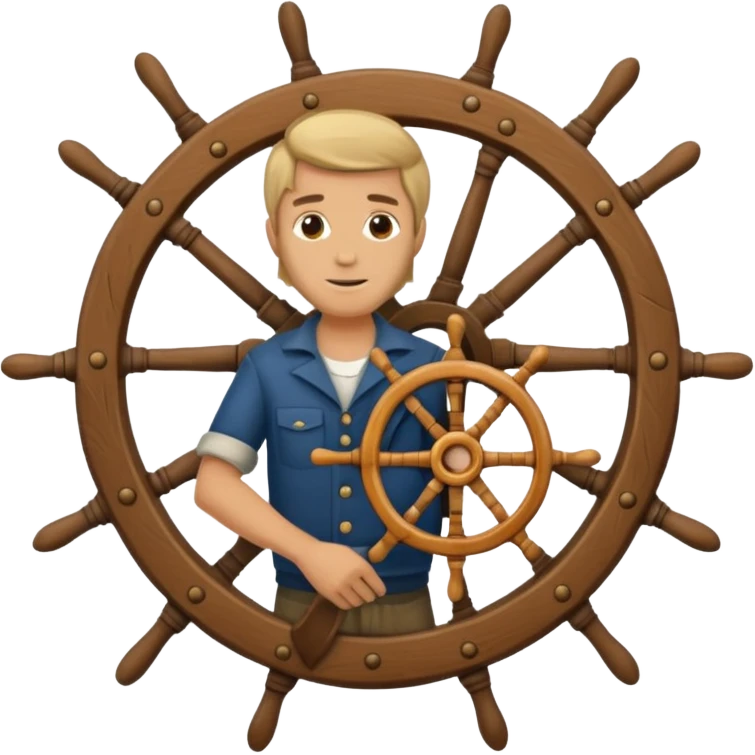 Helmsman emoji