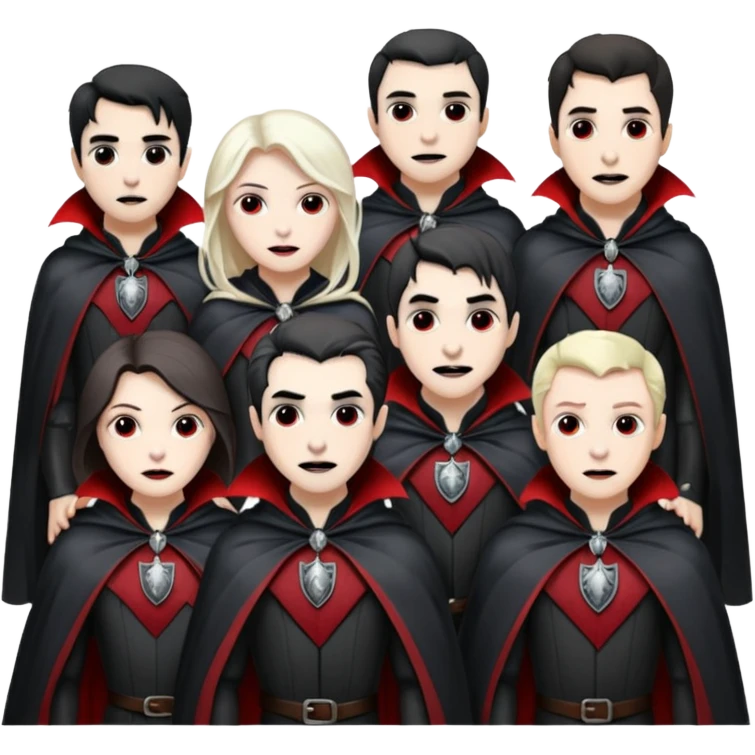 vampires drawing things emoji