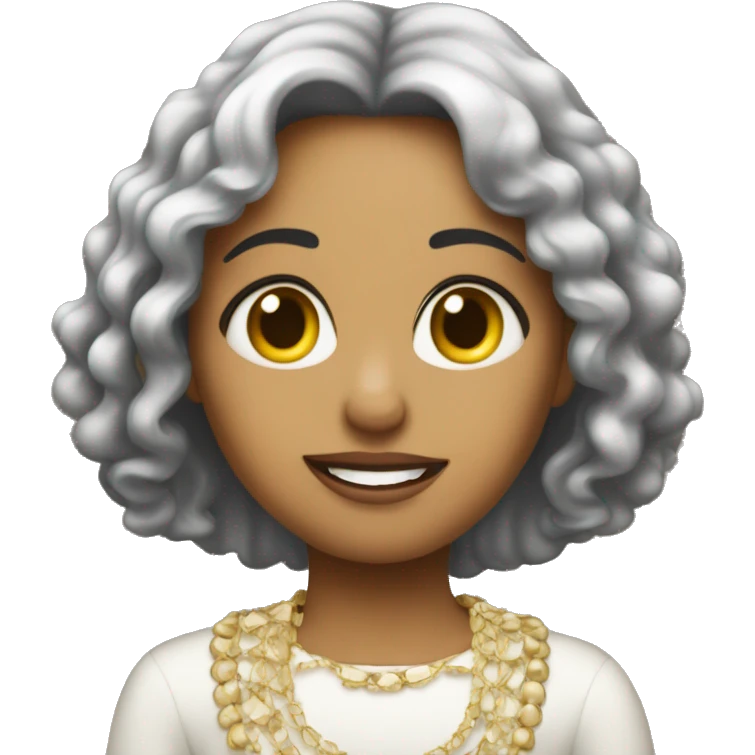 Une fille riche emoji