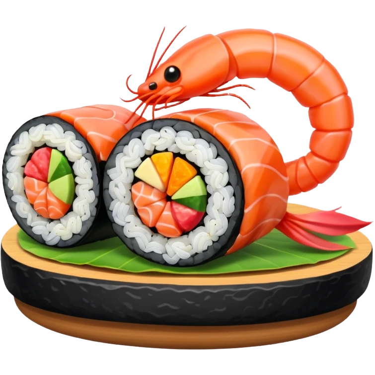  🍣🍤 emoji