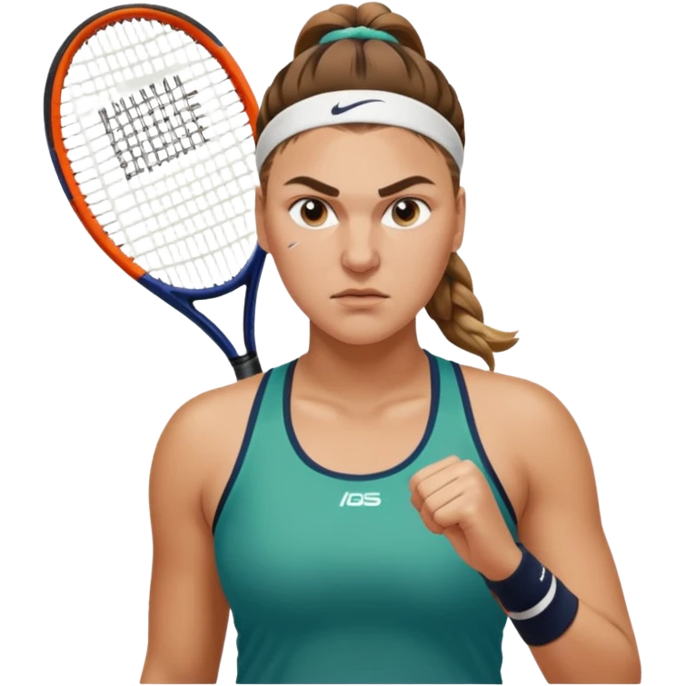 Tennis Player Aryna Sabalenka emoji