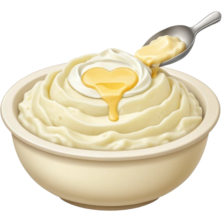 mashed potatoes emoji